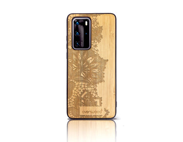 Coque arrière FLEURS Huawei P40 Pro